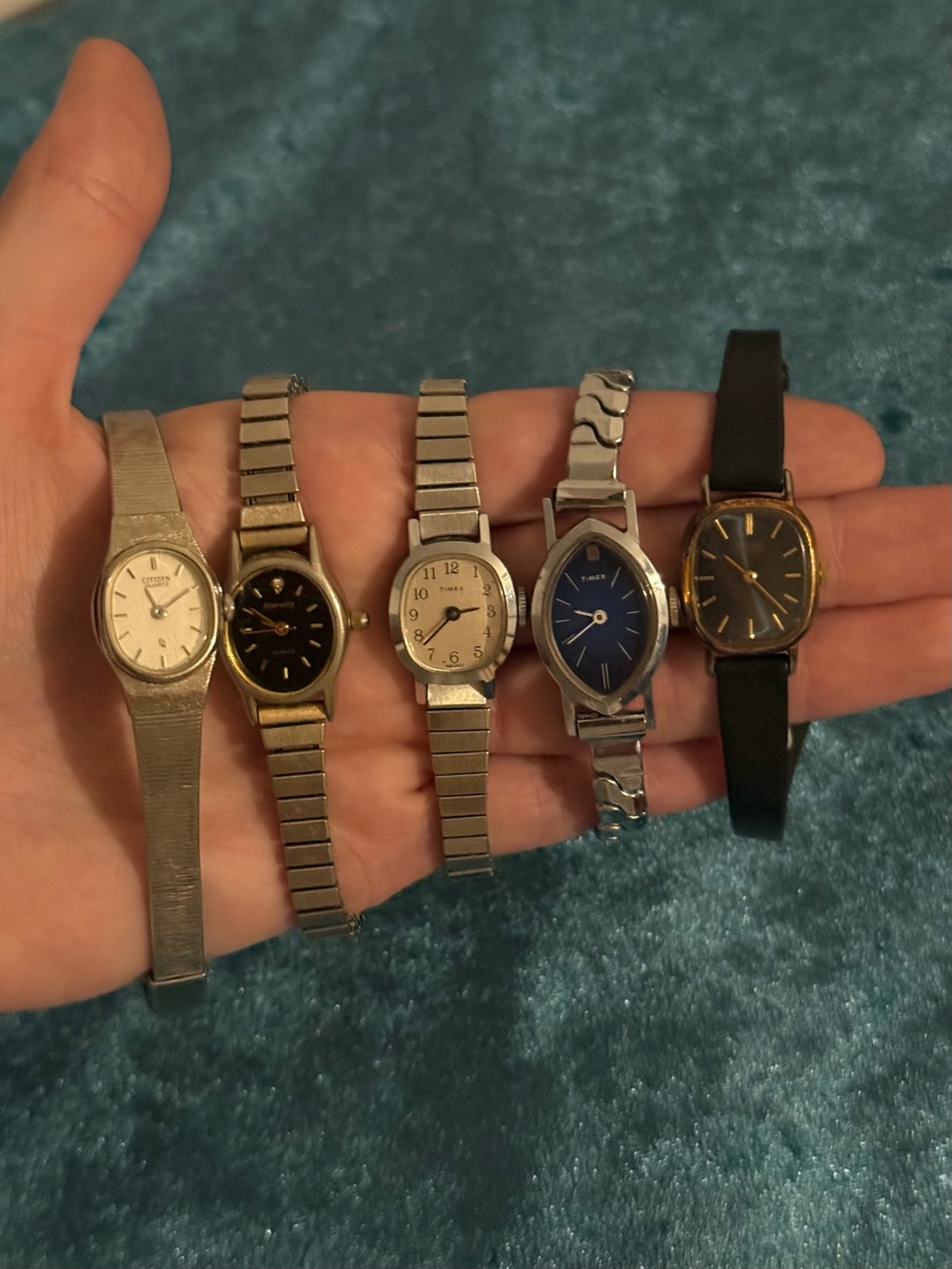 Assorted Women's Vintage Wristwatch - Timex Citizen Eternity Seiko UNTESTED